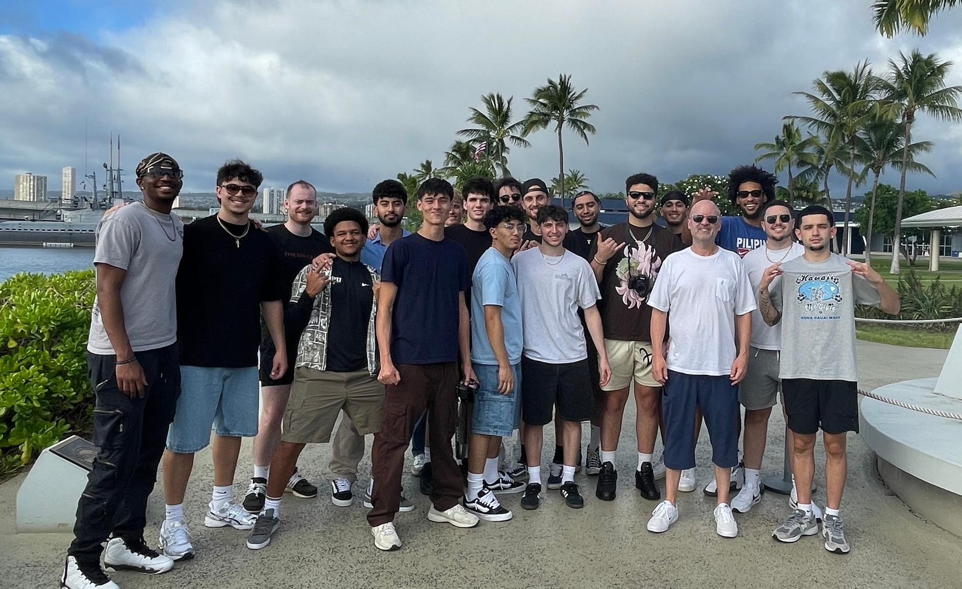 Warriors Men's Basketball Participated in University of Hawaii's Rainbow Classic