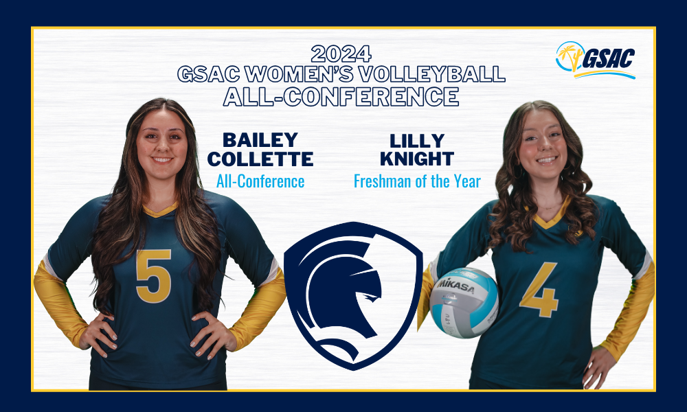 Collette Named to GSAC All-Conference Team, Knight Named GSAC Freshman of Year