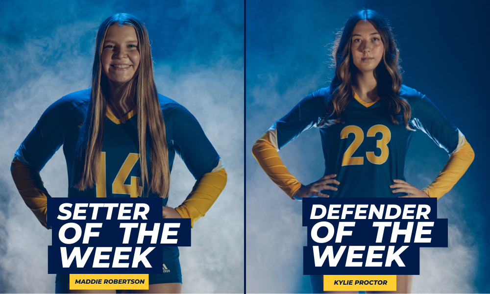 Two Warriors Awarded GSAC Player of Week Honors